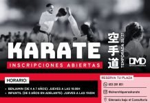 Kárate, abierta matrícula nuevo curso